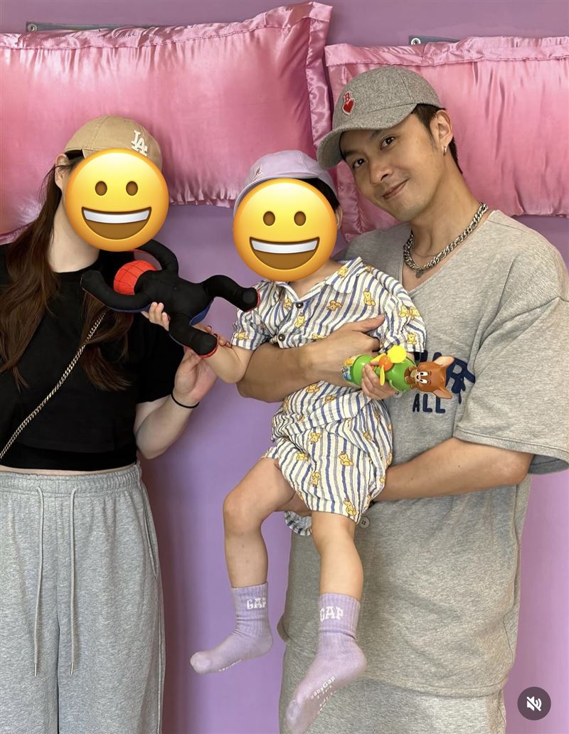 張雁名常分享一家人的生活。（圖／翻攝自IG）