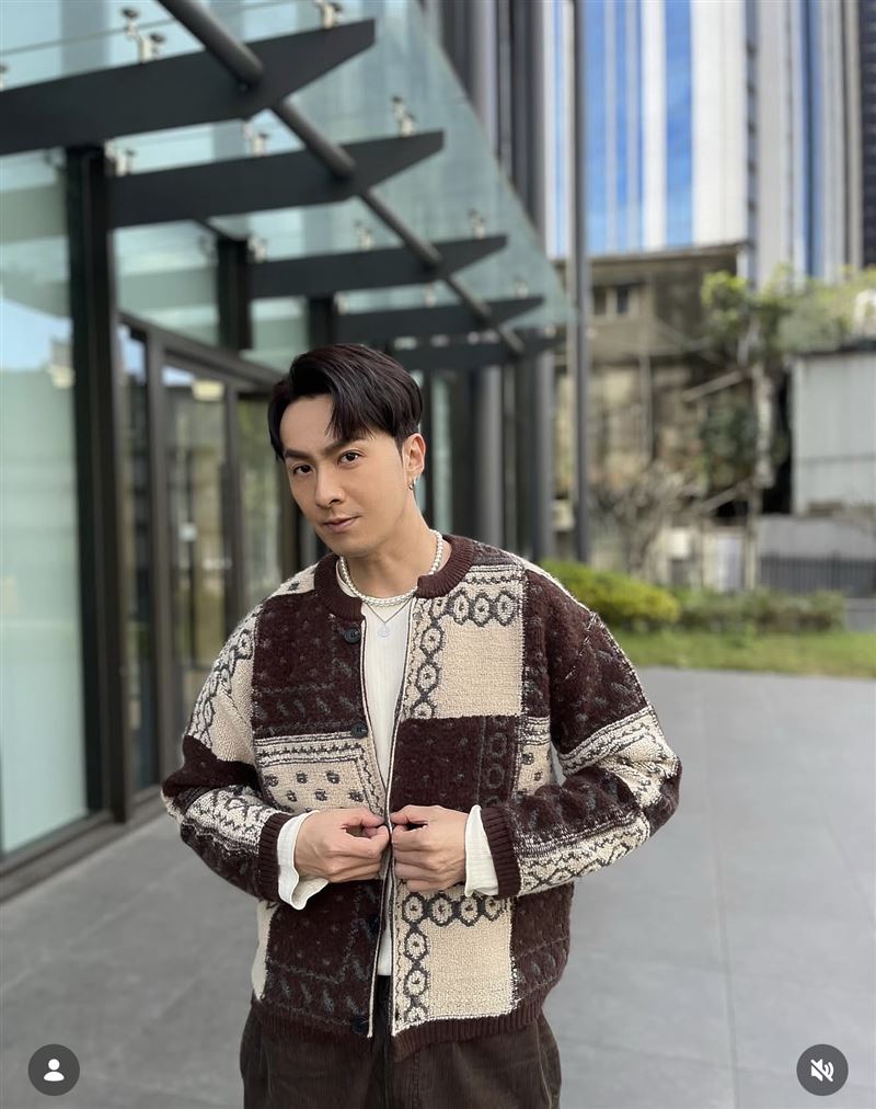 張雁名坦言從未見過岳父本人。（圖／翻攝自IG）