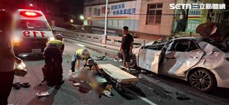 新／彰化BMW撞2死！撞車前瘋狂飆速畫面曝