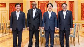 賴清德總統參觀史瓦帝尼國際會議中心。（圖／總統府提供）