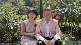 陳佩琪稱自己在情人節當天和柯文哲如同穿情侶裝很搭（圖／翻攝自陳佩琪臉書）