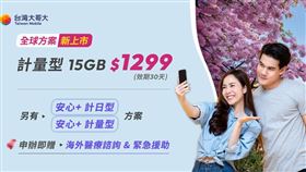 5月歐洲花季來臨，台灣大哥大推出全新漫遊方案，全新「全球15GB」計量型方案，適用95國，30天只要1,299元。（圖／台灣大哥大提供） 