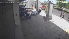台南市,南區,老翁,斧頭,救護車,小姨子,房產（圖／翻攝畫面）