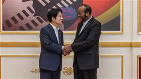 總統賴清德參觀史瓦帝尼國際會議中心。（圖／總統府提供）