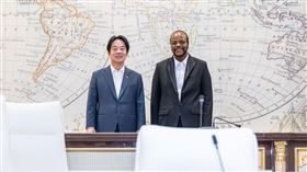 總統賴清德參觀史瓦帝尼國際會議中心。（圖／總統府提供）