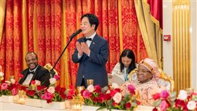 賴清德總統出席史王國宴暨觀賞劇場文化表演及煙火。（圖／總統府提供）