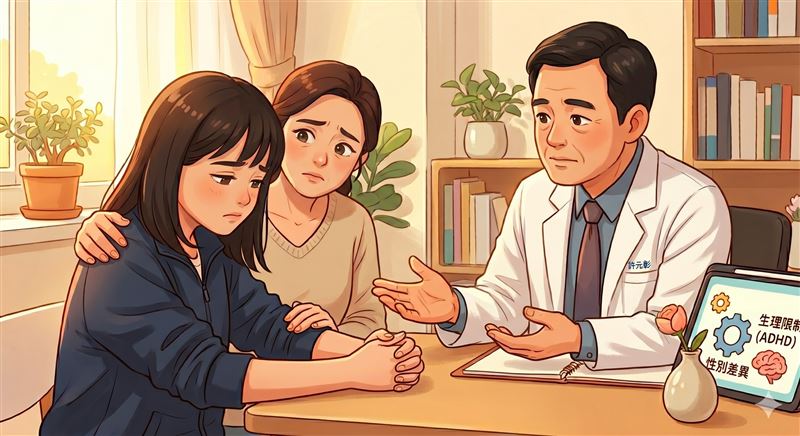 萬芳醫院精神科醫師許元彰接診一名少女，發現少女其實飽受ADHD所苦。（圖／萬芳醫院臉書）