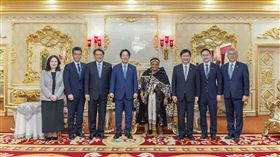 賴清德與林佳龍訪史瓦帝尼。（圖／翻攝自林佳龍臉書）