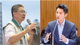 台灣麻將最大黨創黨人郭璽、台北市長蔣萬安。（圖／翻攝自臉書、台灣麻將最大黨IG）