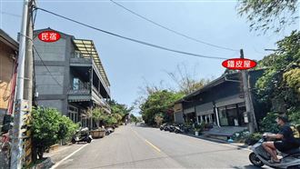 李四川爆農地違建　對街巷內就是李家祖厝