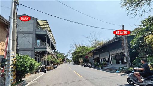李四川爆農地違建　對街巷內就是李家祖厝