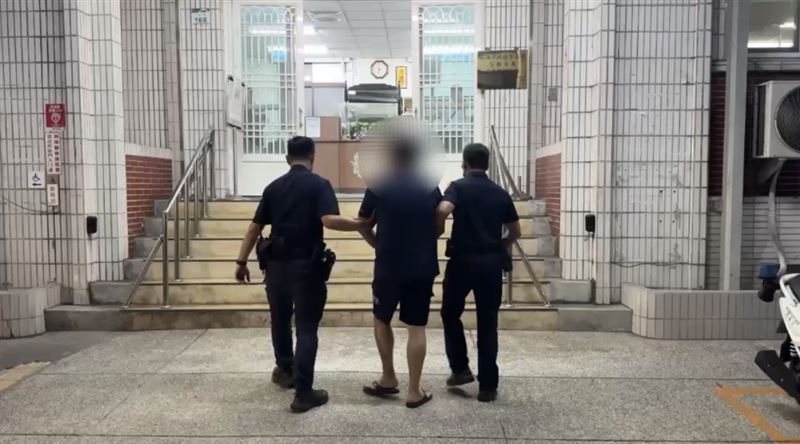 李男訊後依涉犯毒品、公共危險、妨害公務等罪嫌送辦。（圖／翻攝畫面）