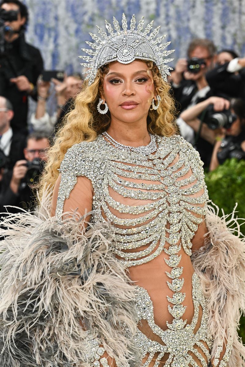 天后Beyonc&eacute;睽違10年重返Met Gala，上一次出席已是2016年，如今以聯合主席身分回歸。（圖／美聯社／達志影像）