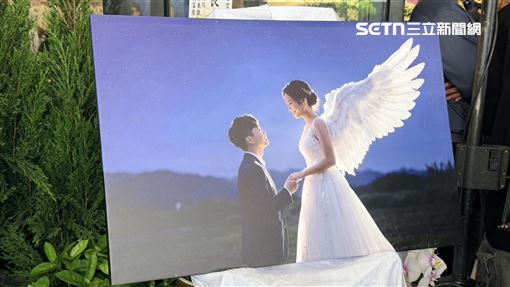 女警鄭詠心出殯「婚紗照化天使」守護大家