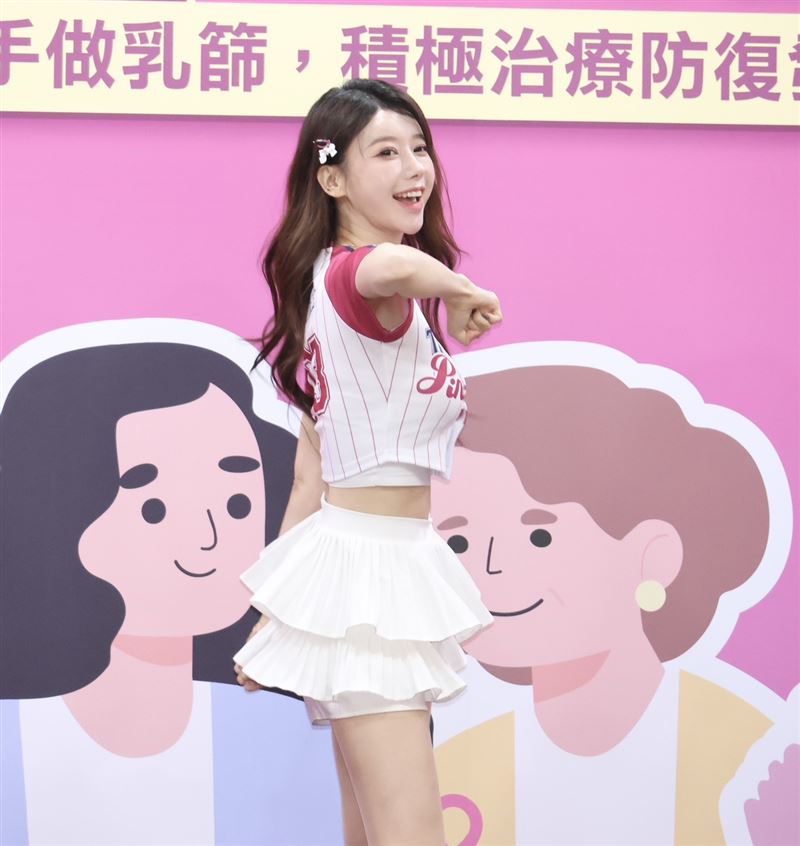 李雅英外型亮眼。(圖/記者田俊彥攝影)