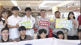行政院長卓榮泰今（5）日訪視「第48屆國際技能競賽國手及團隊培訓情形」。（圖／行政院提供）