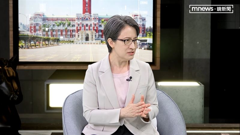 副總統蕭美琴接受《鏡新聞》專訪（圖／鏡新聞提供）