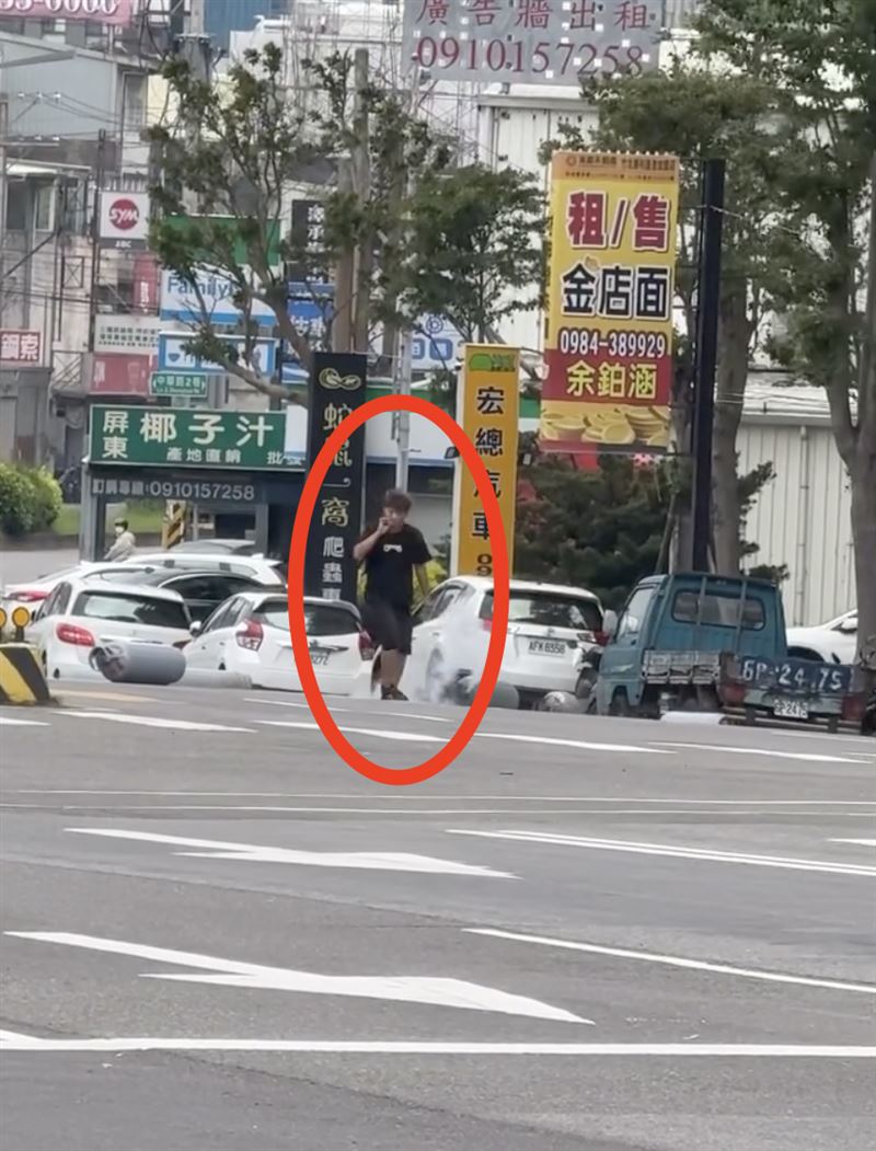瓦斯桶,香菸,爆炸,瓦斯,外洩（圖／翻攝畫面）