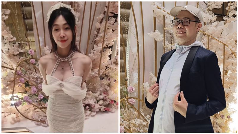 鄧佳華又求婚 簡簡「回6字」網笑翻