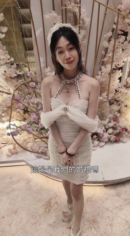 鄧佳華昨（4日）又PO出影片，試探性詢問簡簡。（圖／翻攝自threads）