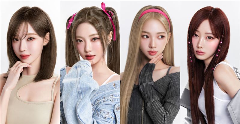 aespa親自演繹！全新魅尚萱HELLO BUBBLE「百搭焦糖系」，邀粉絲們將髮色視為展現自我風格的時尚配件。（圖／品牌業者提供）