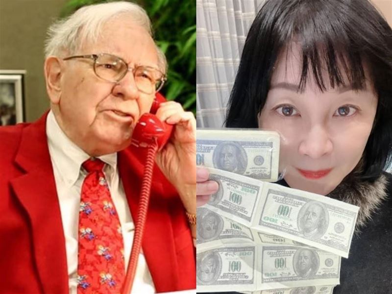 吳淡如突然認了自己笨！震撼原因曝光，竟跟巴菲特「複利」觀念有關。（圖／翻攝自IG @officialwarrenbuffett、翻攝自吳淡如臉書）