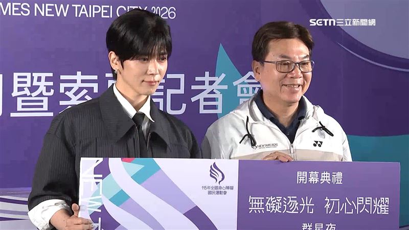 「115年全障運」將在5月23日舉行開幕典禮，人氣歌手畢書盡（左）擔綱演出