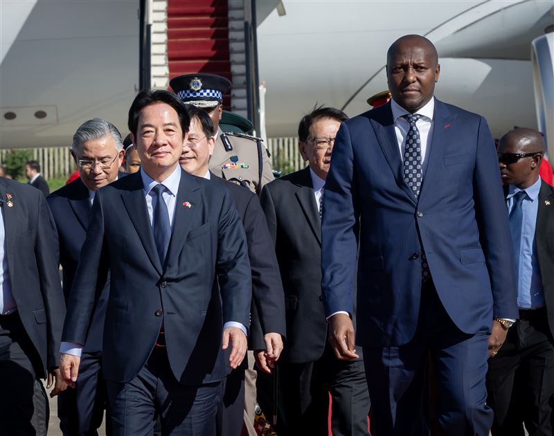 總統賴清德出訪史瓦帝尼搭乘史國專機並非特例！（圖／總統府提供）