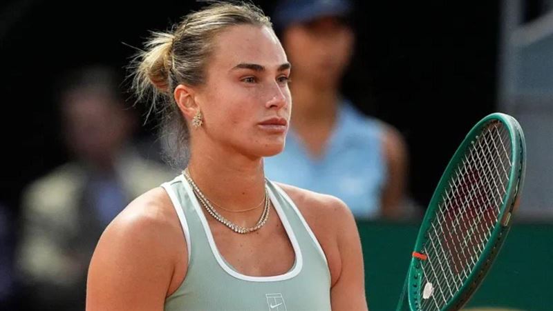 世界球后莎芭蓮卡（Aryna Sabalenka）。（圖／翻攝自X平台 @nypost）