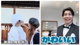 陳天仁與河村一樹拍婚紗。（圖／翻攝自YT @一樹與天仁の台日夫妻生活）
