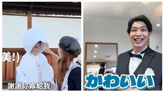 陳天仁日尪告白:謝謝妳嫁我 絕美婚紗照曝