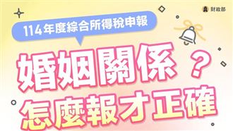 婚後報稅頭大？3大重點一次看