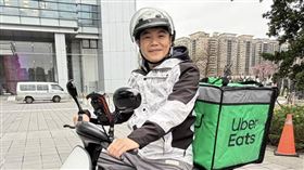 馬國畢分享外送的工作照片。（圖／翻攝自臉書）
