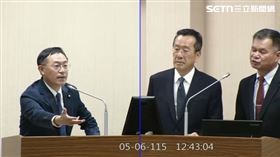 李坤城質詢顧立雄。（圖／翻攝畫面）