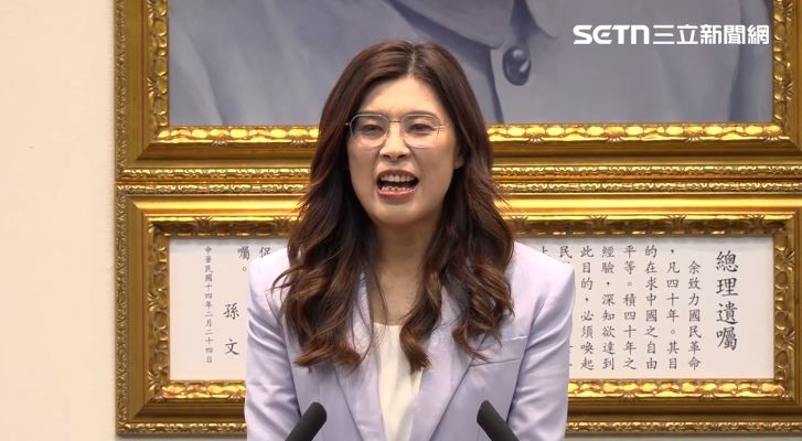 國民黨主席鄭麗文中常會談話（圖／翻攝畫面）