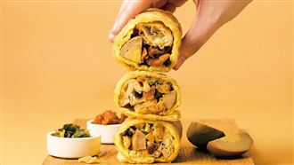 Mr.WISH賣早餐了！「本丸蛋餅」料塞爆