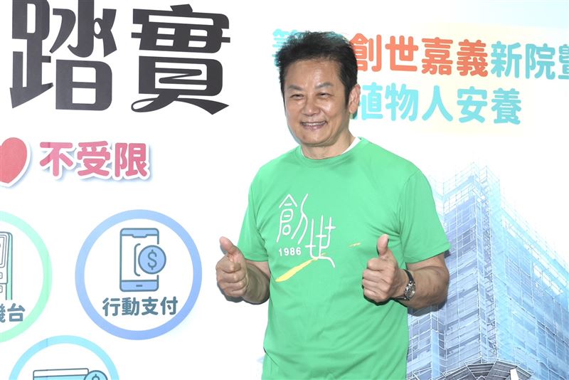 乃哥今天出席公益活動。（圖／記者田俊彥攝影）