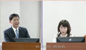 行政院人事行政總處副人事長張秋元（左）回應軍公教加薪議題。(圖/翻攝畫面)