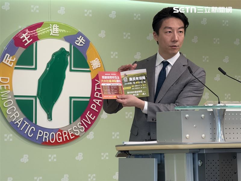 民進黨發言人說明「台灣好生活」宣講活動（圖／記者劉秀敏攝影）