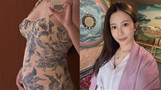 雞排妹雙胞胎孕肚曝！狂吐：像餵貓狗吃藥