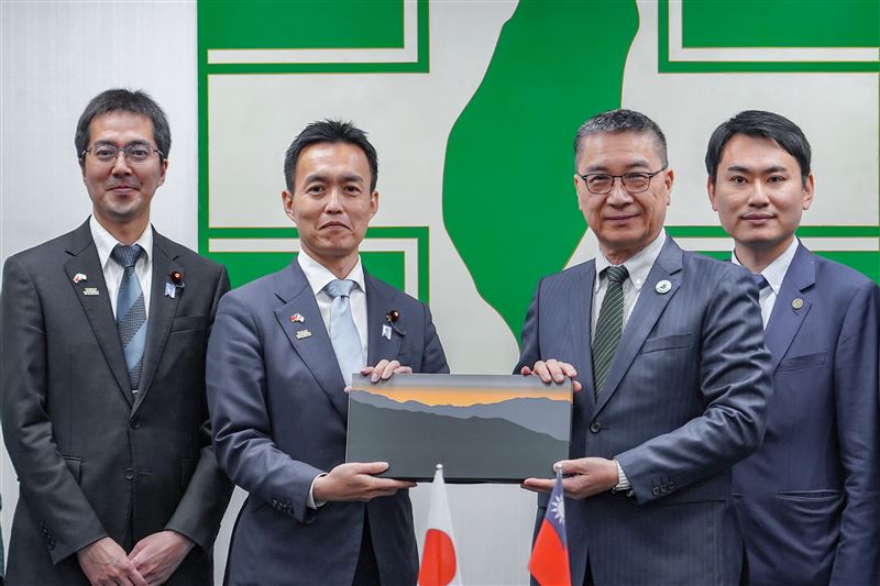 日本自民黨青年局訪團拜會民進黨中央黨部（圖／民進黨提供）