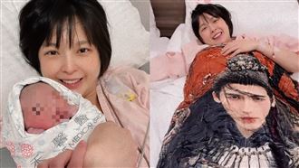 「張凌赫」陪待產　小豬黃沐妍平安生了