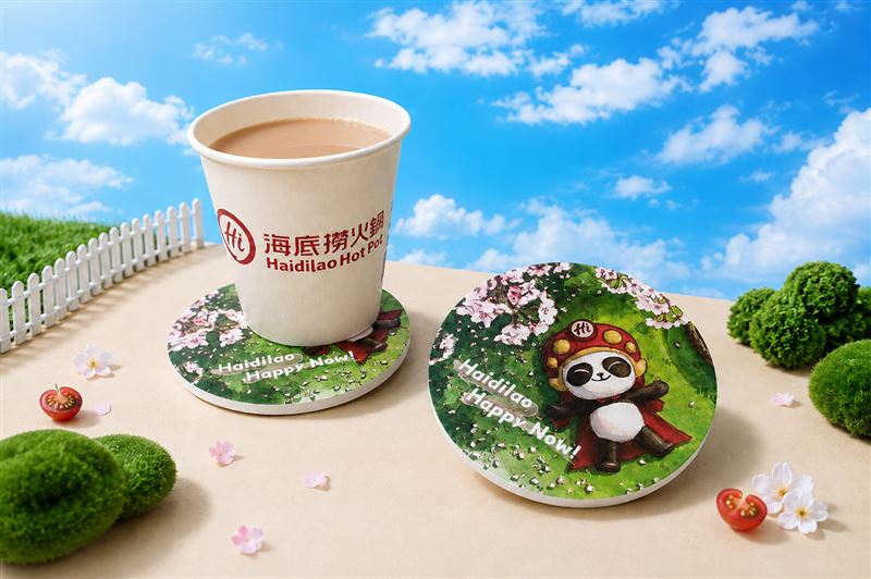 春夏撈撈杯墊。（圖／品牌業者提供）