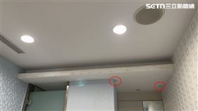 衛生局,愛爾麗,新北地檢署,病患,秘密,天花板,監視器,偷拍（圖／翻攝畫面）