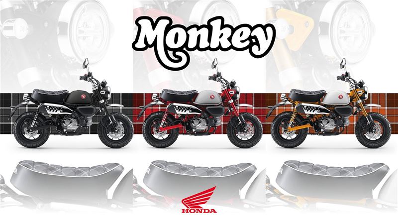 2027年式Honda Monkey機車。（Honda提供）
