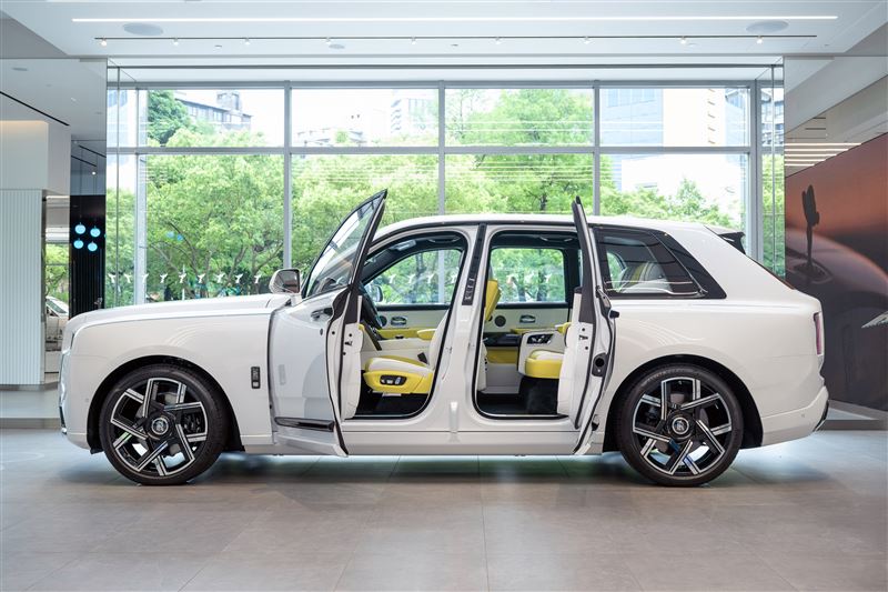 勞斯萊斯Black Badge Cullinan休旅車。（圖／Rolls-Royce提供）