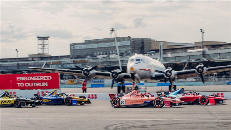 保時捷Formula E電動方程式賽車。（圖／Porsche提供）