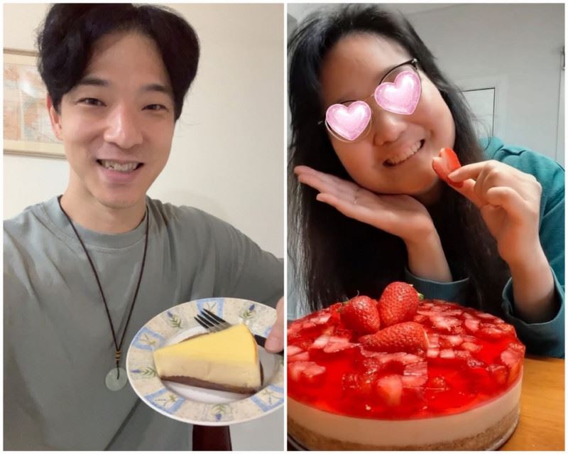 王大文（左）20年前捐骨髓幫助Ruby，如今兩人情同家人。（圖／翻攝自臉書）