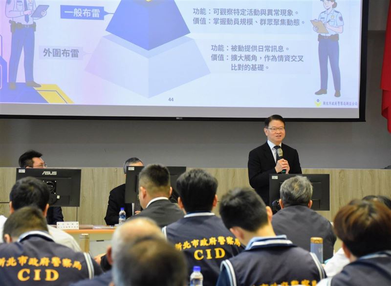 台北地檢署檢察長王俊力等人均有出席。（圖／翻攝畫面）
