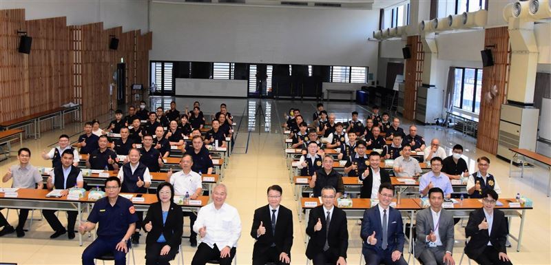 新店分局舉辦115年地方公職人員妨害選舉查察座談會。（圖／翻攝畫面）